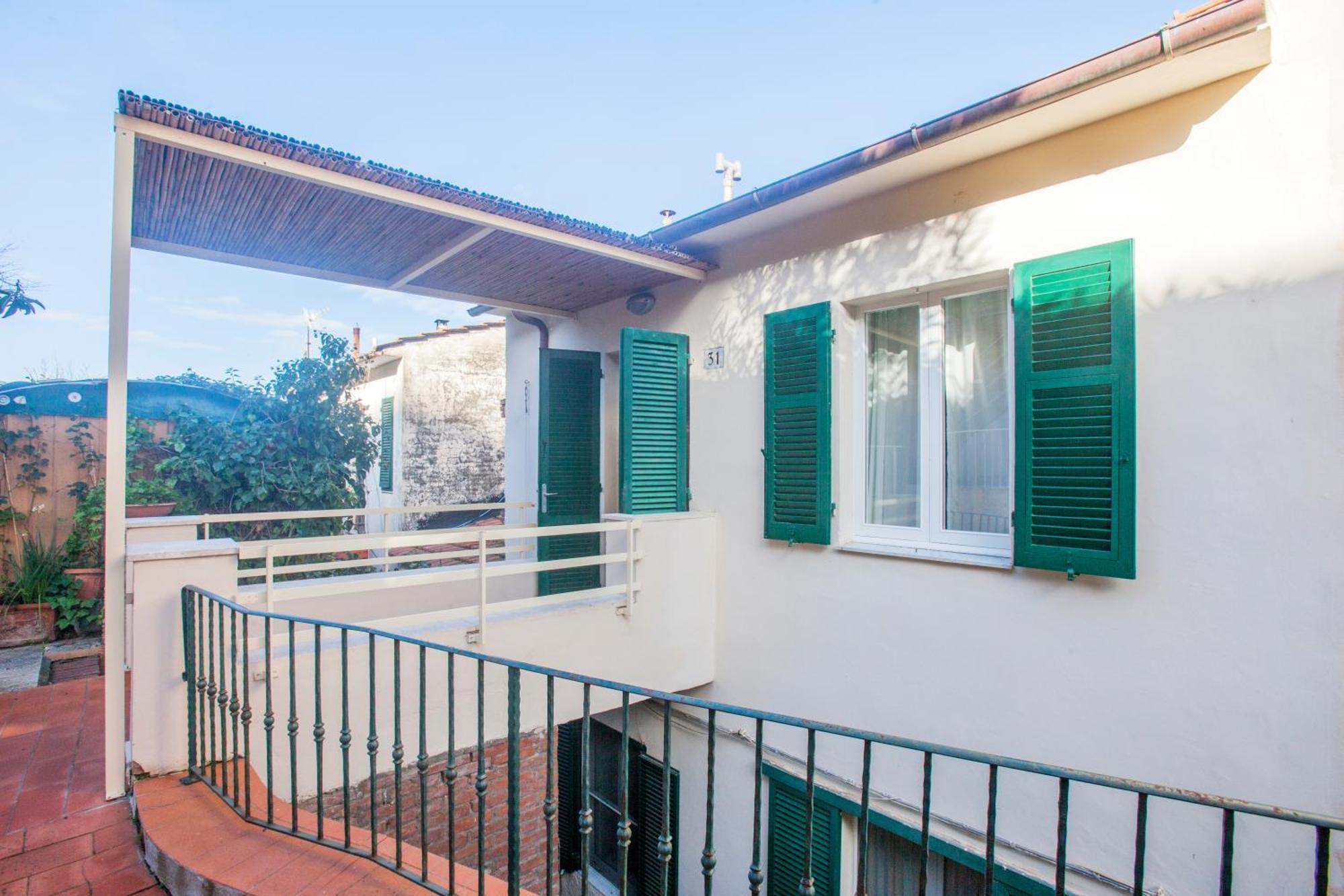 Апартаменты La Casa Al Mare Порто Санто Стефано Экстерьер фото