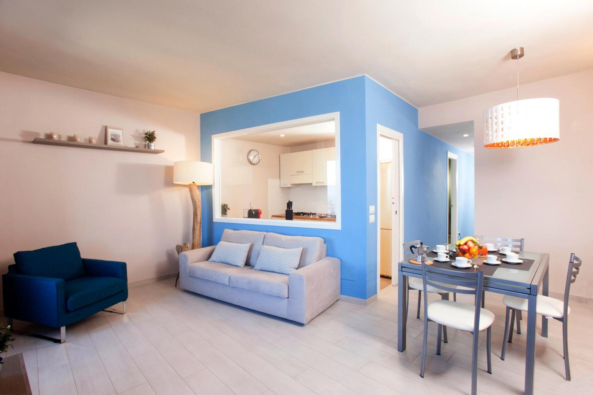 Апартаменты La Casa Al Mare Порто Санто Стефано Экстерьер фото