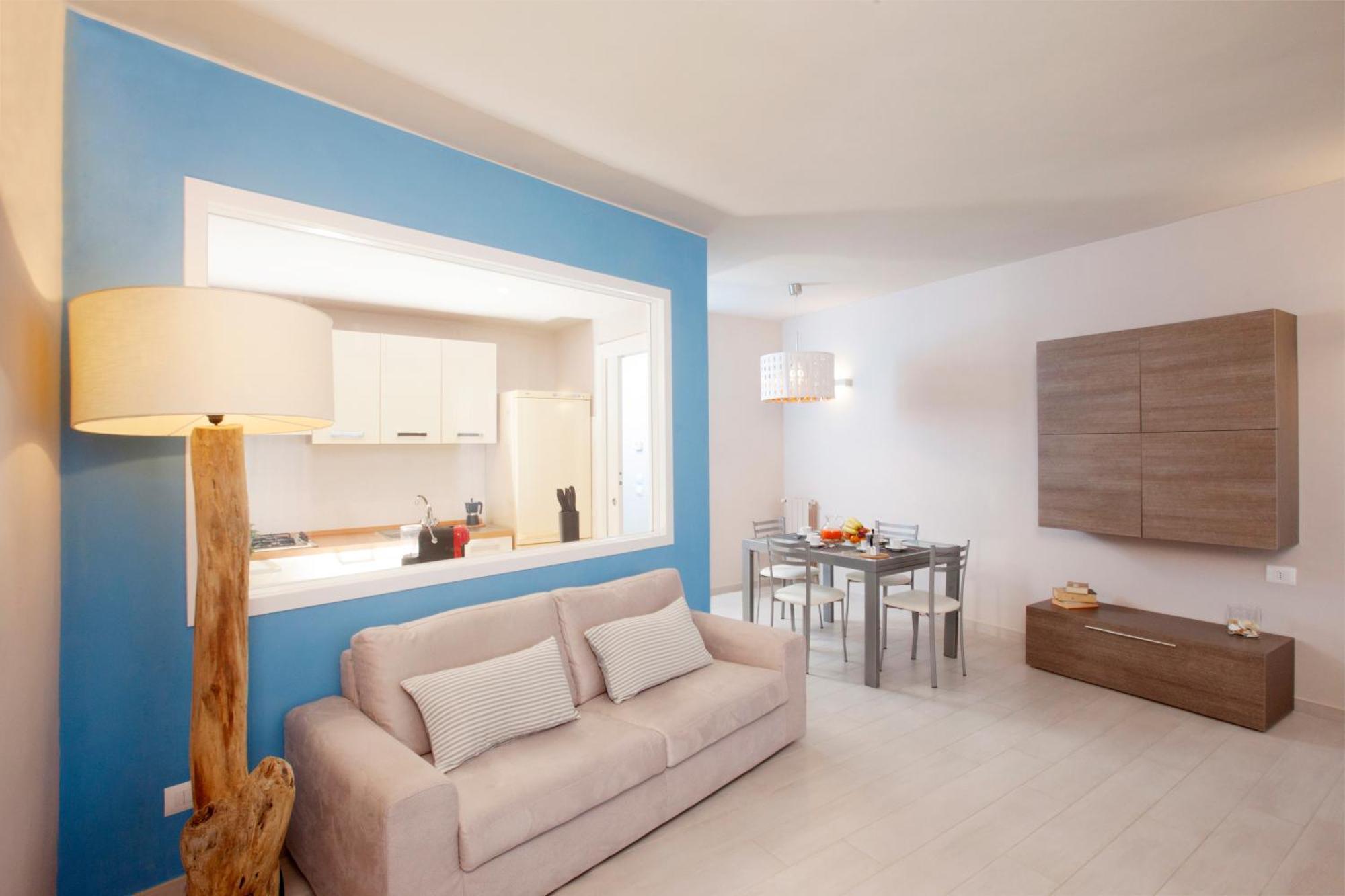 Апартаменты La Casa Al Mare Порто Санто Стефано Экстерьер фото